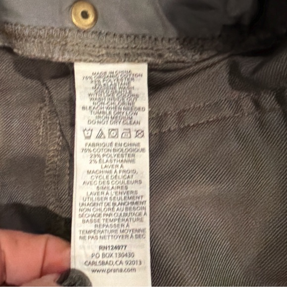 prAna Bridger Slim Straight Jeans Brown Men’s 34x32L - Picture 7 of 7